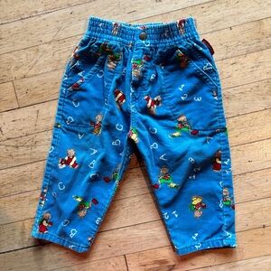 Vintage made in USA OshKoshBgosh corduroy pants. Baby bgosh